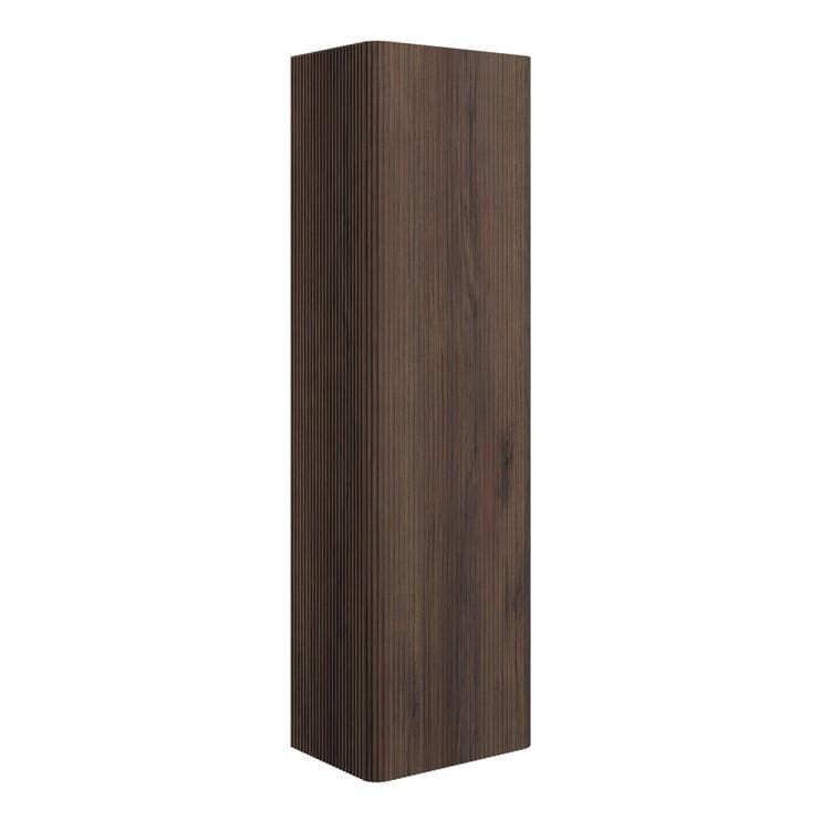 Aquarius Bathrooms Storage Unit Aquarius Corinthe 350mm Fluted Wall Mounted Tall Storage Unit