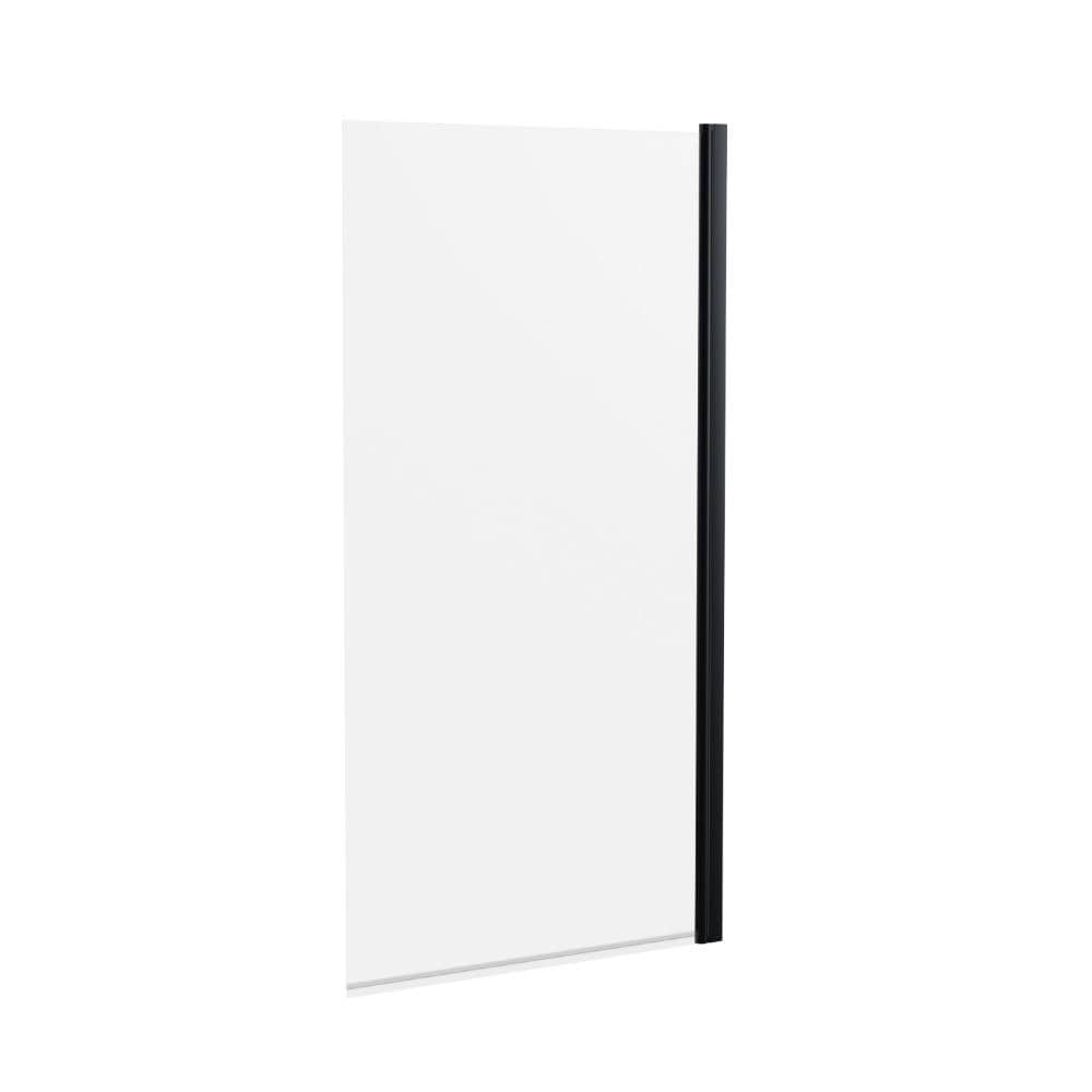 Aquarius Bathrooms Bath Screen Aquarius LevAqua Straight 6mm Hinged Bath Screen 1400 x 800mm