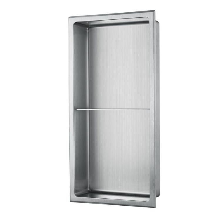 Aquarius Bathrooms Shelf Stainless Steel / 610 x 305mm Aquarius Shower Niche