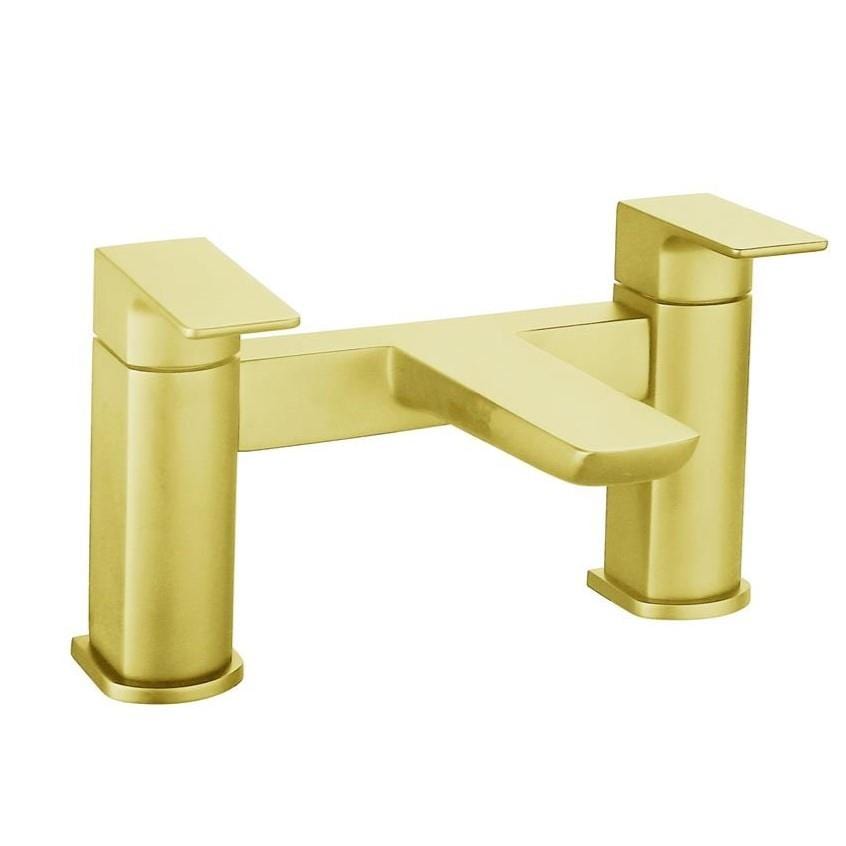 Aquarius Bathrooms Bath Mixer Brushed Brass Aquarius Hydro Bath Filler Tap