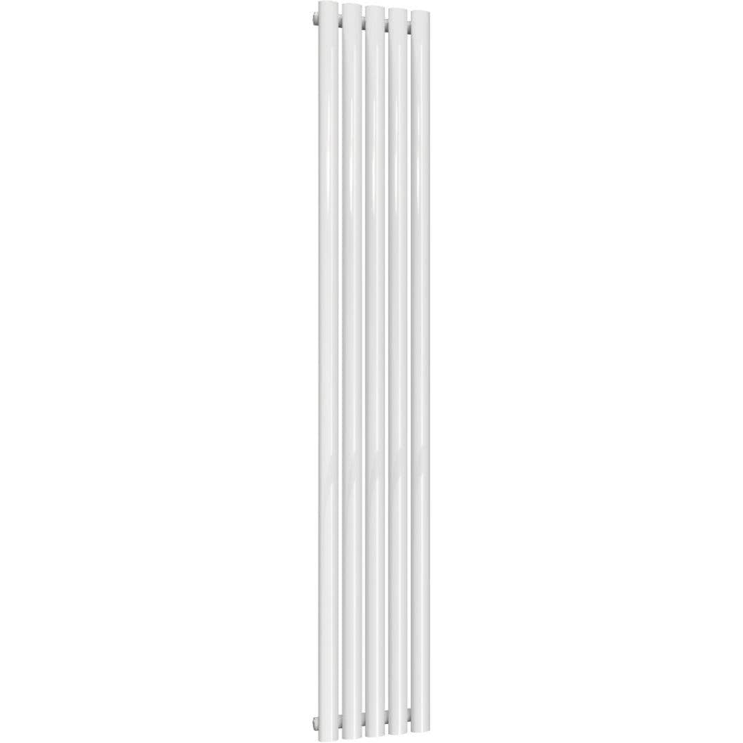 Aquarius Bathrooms Column Radiator Aquarius Athens Single Vertical Column Radiator in White