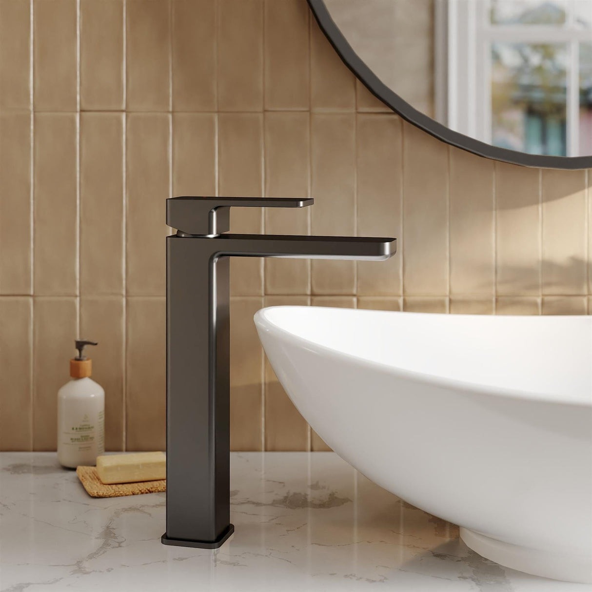 Aquarius Bathrooms Tall Basin Tap Aquarius Tetra Tall Mono Basin Mixer Tap