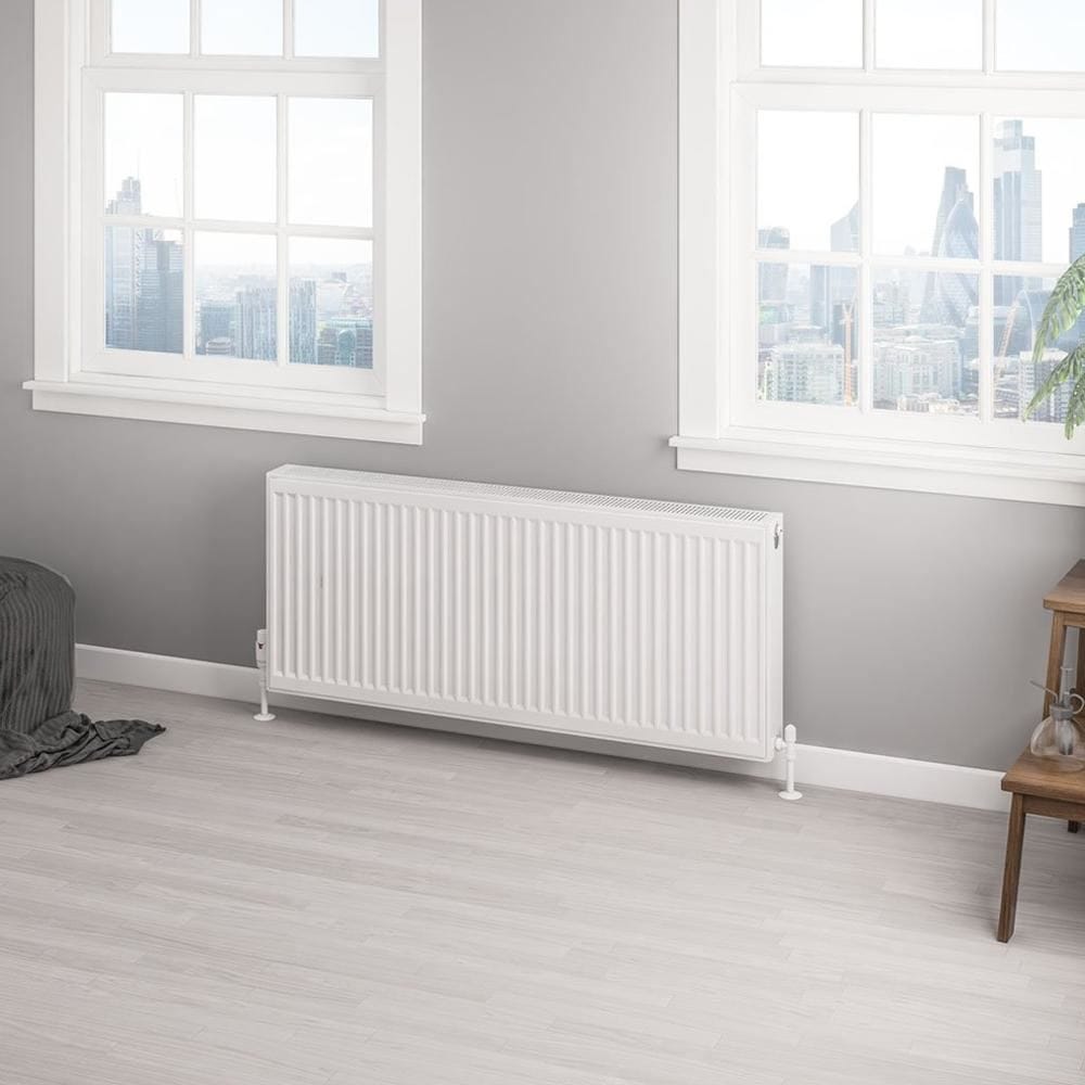 Aquarius Type 22 Compact Panel Radiator in Gloss White