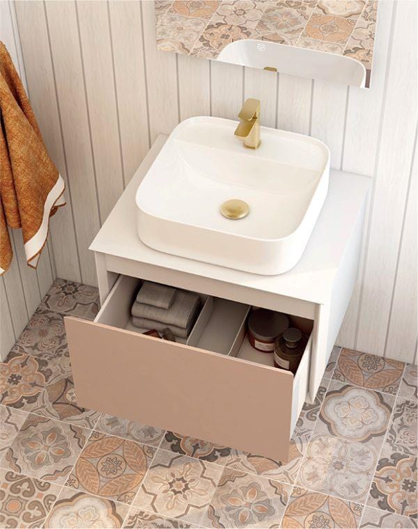 Aquarius Bathrooms Countertop Basin Aquarius JF-Series 420MM Countertop Basin 1TH White