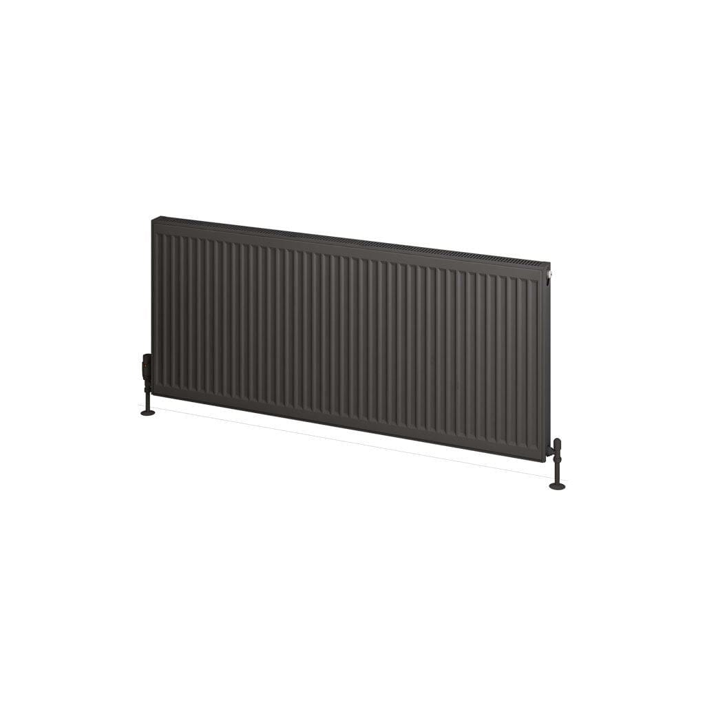 Aquarius Bathrooms Bathroom Heating Aquarius Type 21 Compact Panel Radiator In Matt Anthracite