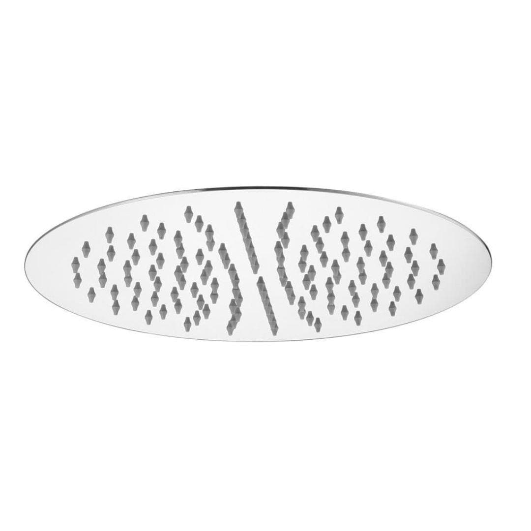Aquarius Bathrooms Concealed Shower Set Aquarius RainLux Round 2 Outlet Shower Set with Shower Head and Single Function Handset
