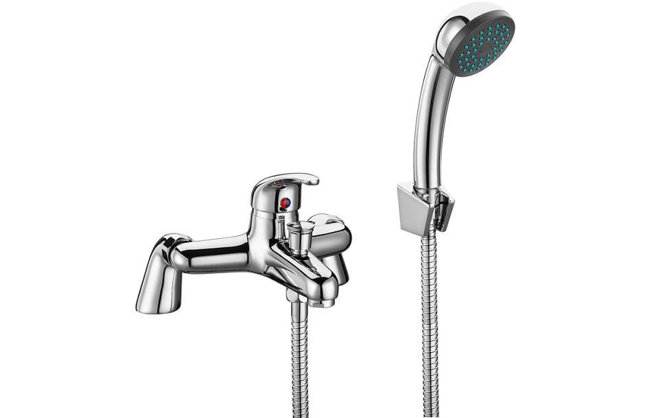 Aquarius Bathrooms Bath Shower Mixer Aquarius QualEco Bath Shower Mixer Tap Inc Kit Chrome AQQE2216