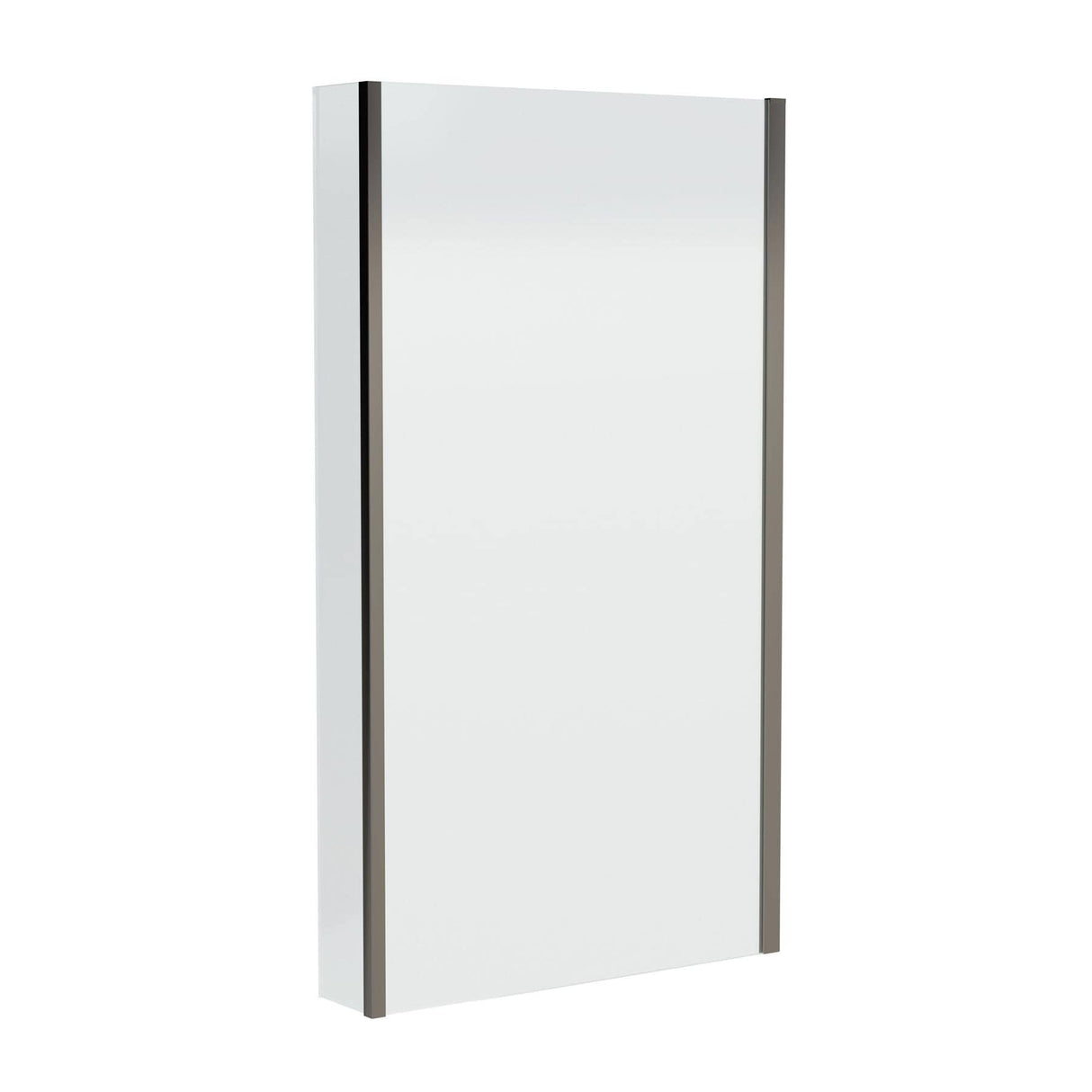 Aquarius Bathrooms Bath Screen Aquarius LevAqua L-Shaped 6mm Hinged Bath Screen with Fixed Return