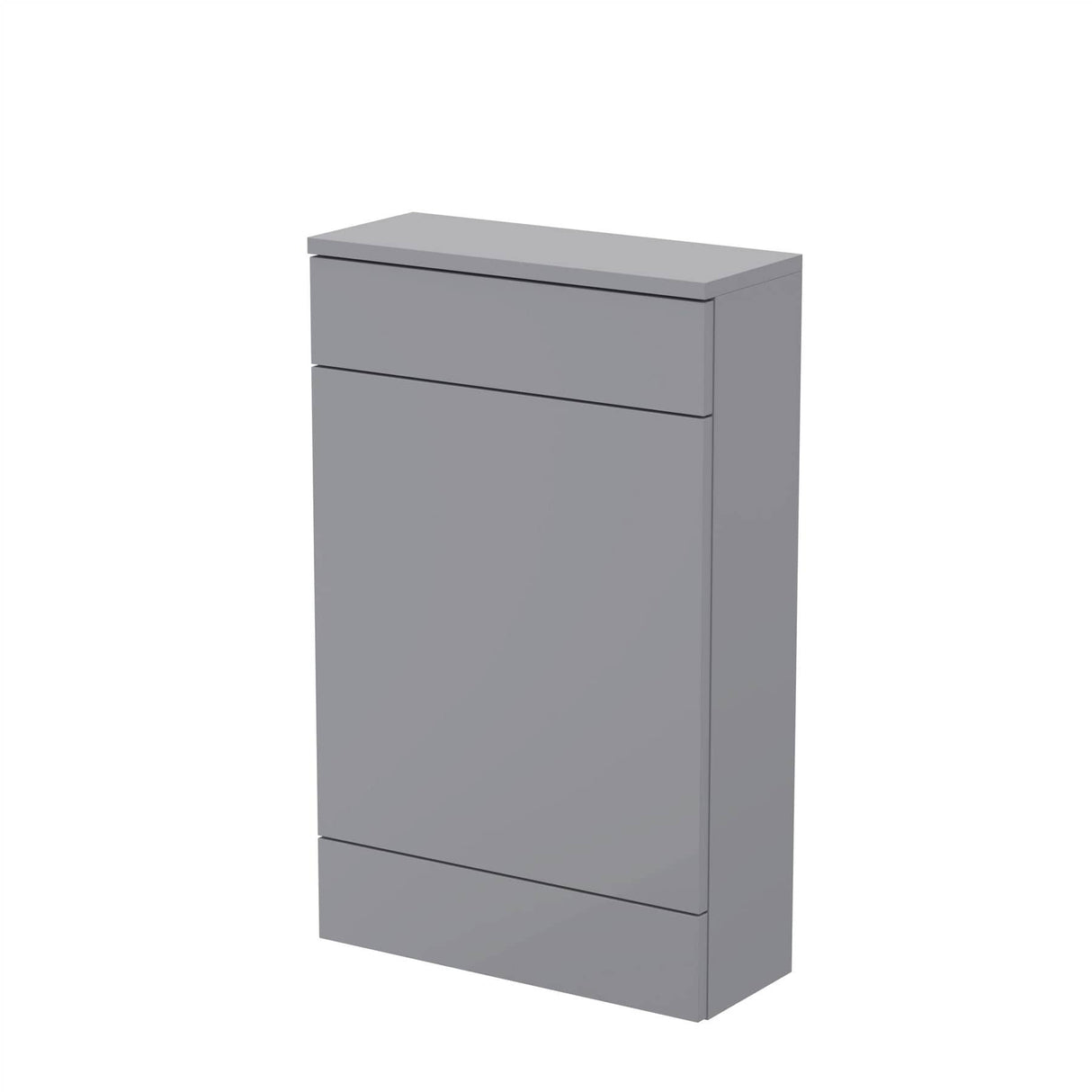 Aquarius WC Back To Wall Unit Satin Grey Aquarius Hoban 500mm Compact Back to Wall WC Toilet Unit