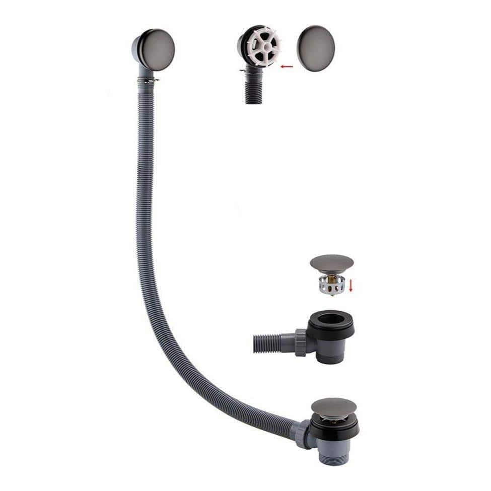 Aquarius Hydro Complete Bath Brassware Pack with Basin Mixer, Bath and Shower Mixer