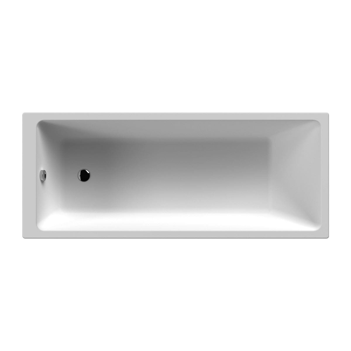 Aquarius Bathrooms Single Ended Bath Aquarius Brenig Single Ended Bath With Legs Set