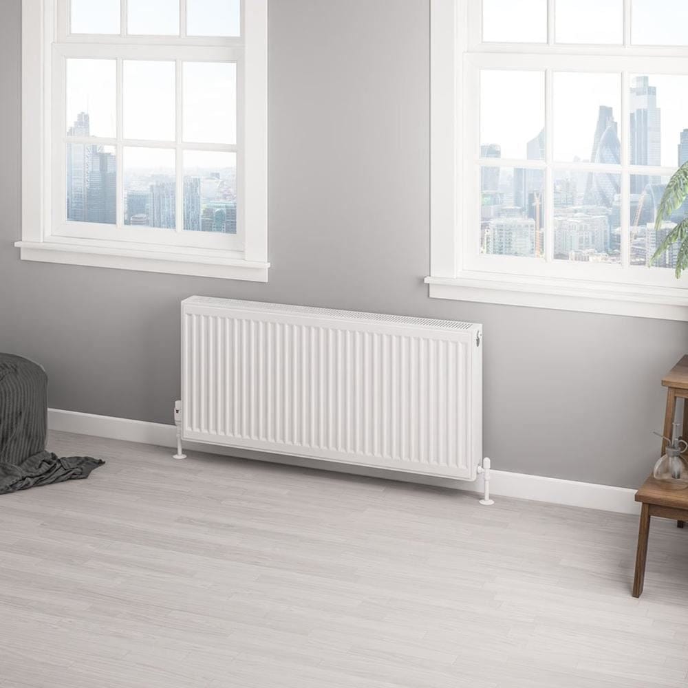 Aquarius Bathrooms Bathroom Heating Aquarius Type 22 Compact Panel Radiator in Gloss White