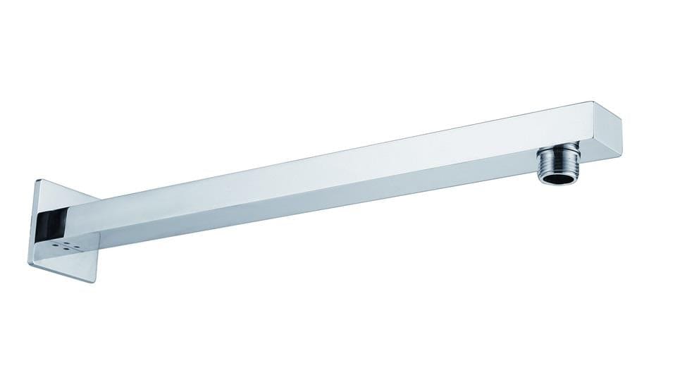 Aquarius Bathrooms Shower Arm Aquarius RainLux 300MM Square Wall Shower Arm Chrome AQRL02CR