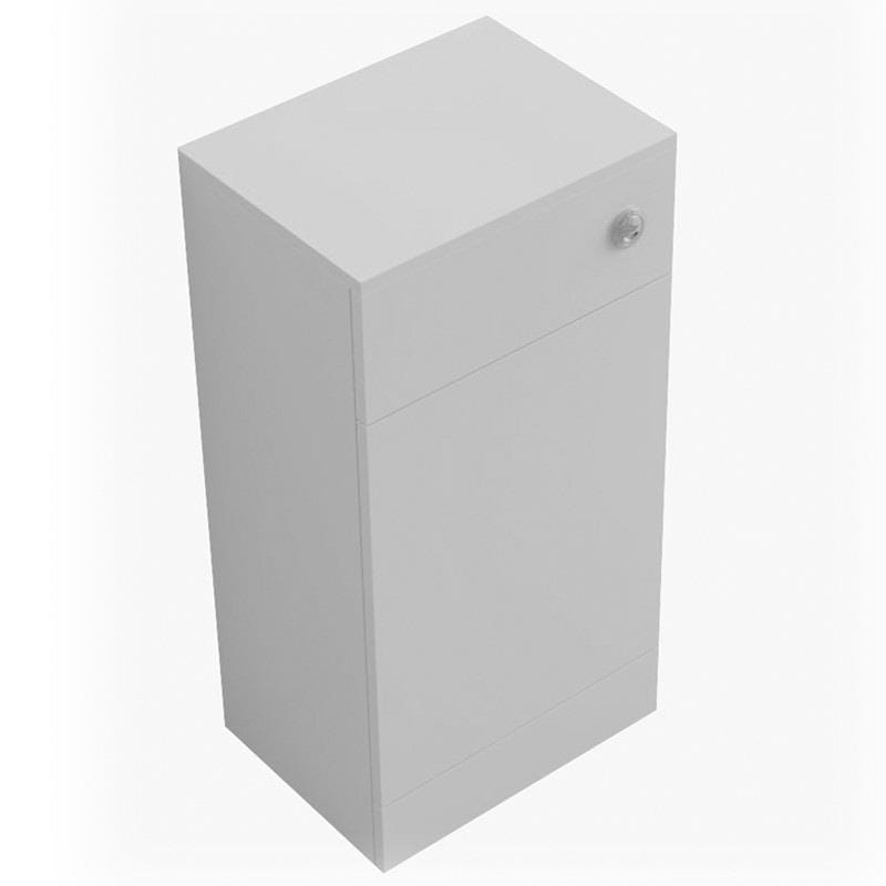 Aquarius Bathrooms WC Back To Wall Unit White Aquarius Halite Waterproof 500mm WC Unit