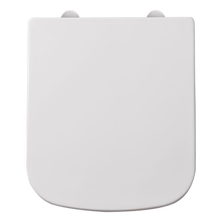 Aquarius Bathrooms Close Coupled Toilet Aquarius Sequoia Rimless Close Coupled Open Back Comfort Height Toilet with Soft Close Seat