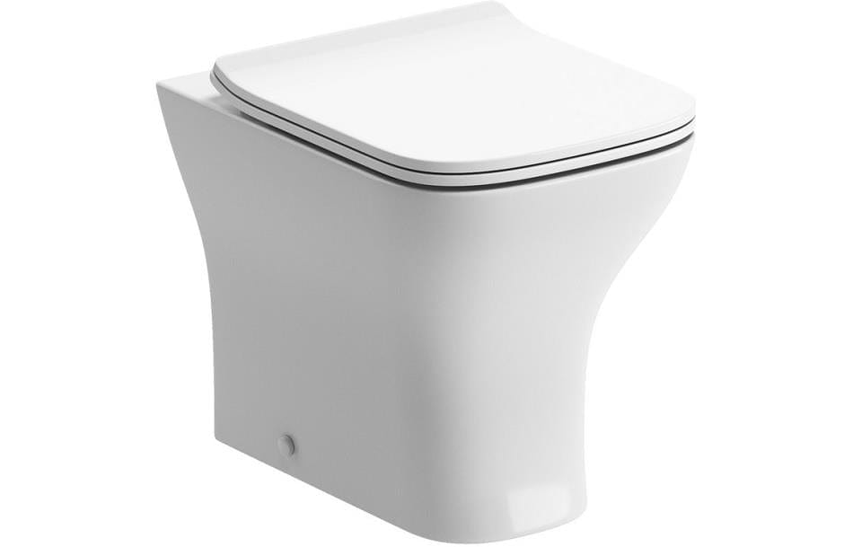 Aquarius Bathrooms Back To Wall Toilet Aquarius Sequoia Back To Wall Toilet With Slim Soft Close Seat AQSQ0172