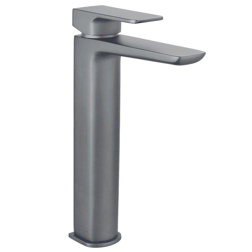 Aquarius Bathrooms Tall Basin Tap Gunmetal Grey Aquarius Hydro Tall Mono Basin Mixer Tap