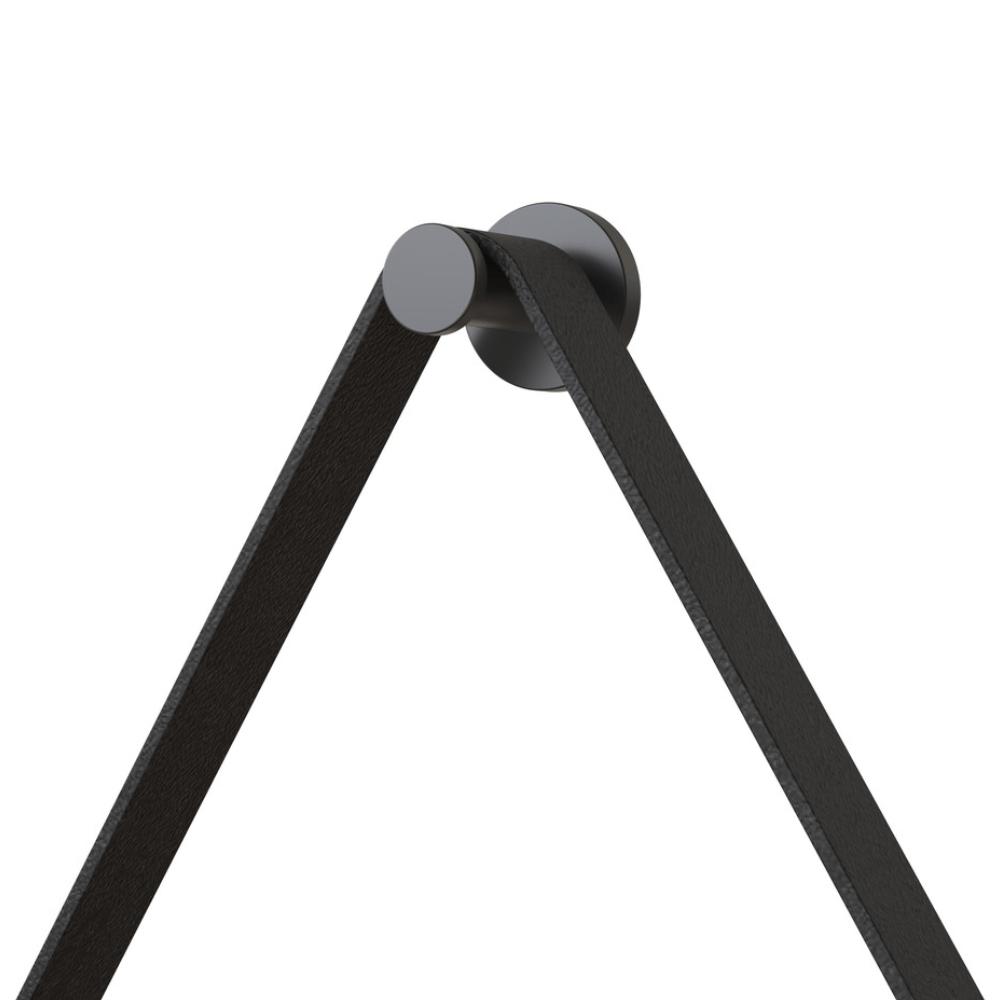 Aquarius Bathrooms Standard Mirror Aquarius Orbit Hanging Mirror with Black Strap