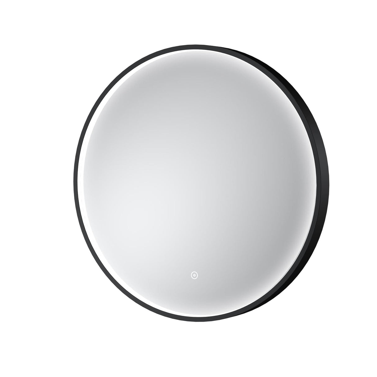 Aquarius Bathrooms Illuminated Mirror Aquarius Lumine Inset Framed LED Touch Sensor Round Mirror