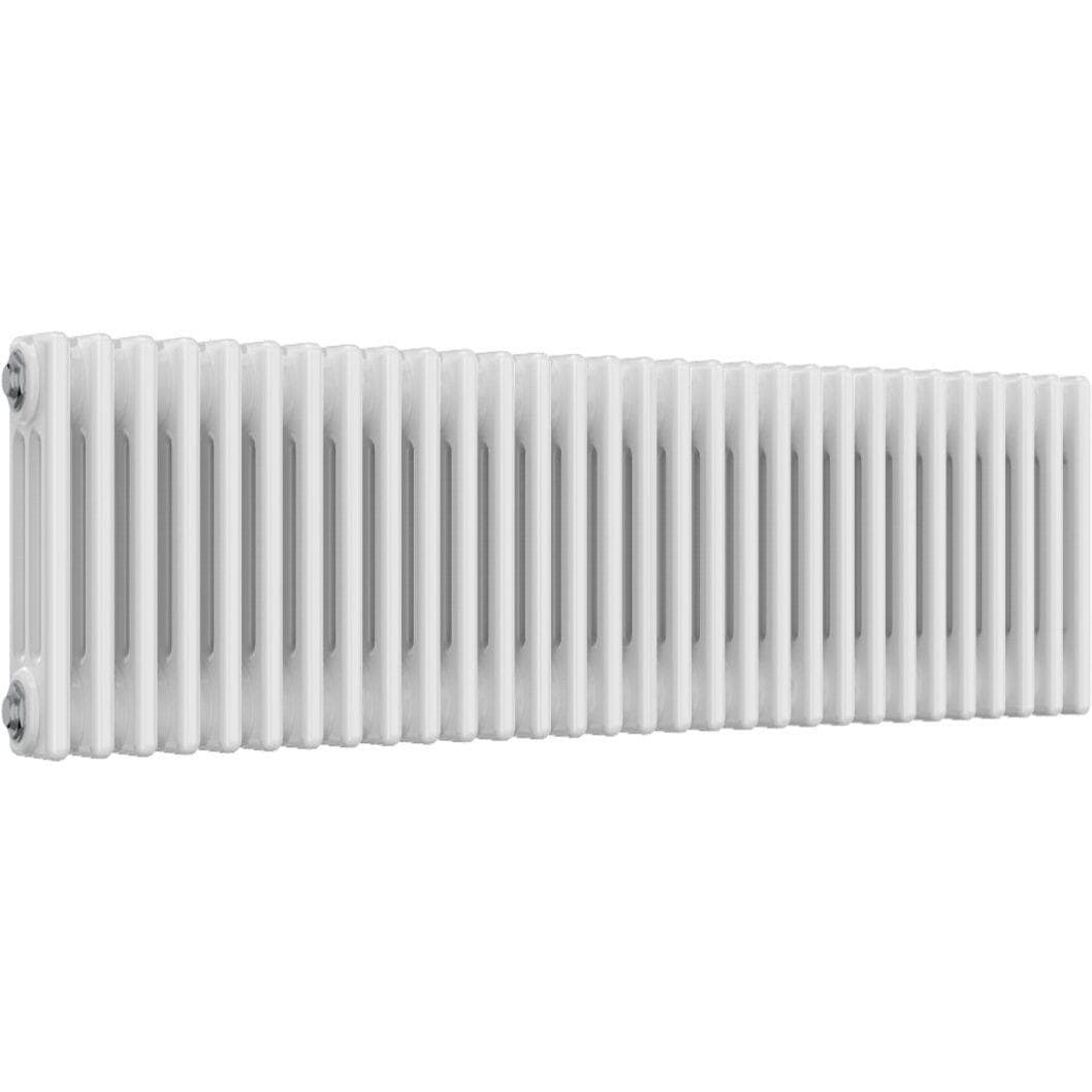 Aquarius Bathrooms Column Radiator 400mm x 1370mm Aquarius Foundry Horizontal 3 Column Radiator in White