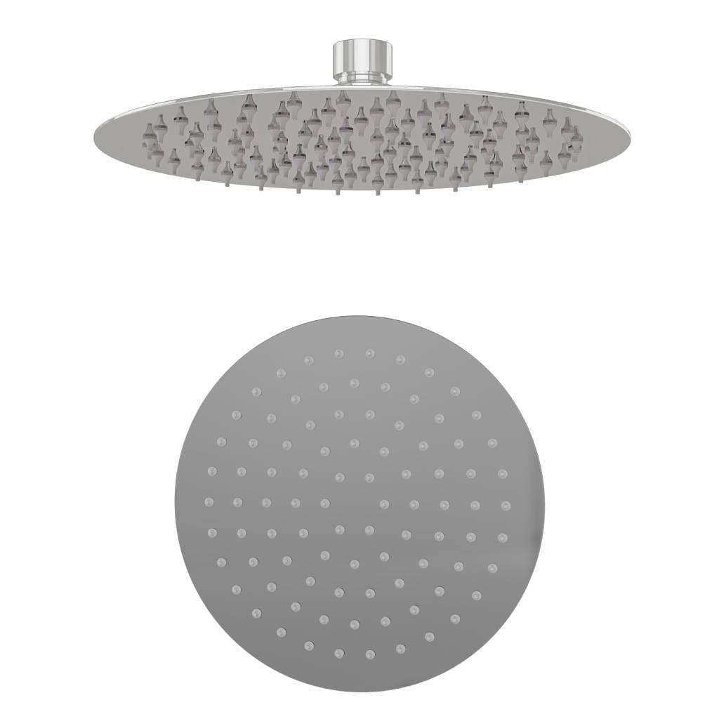 Aquarius Bathrooms Shower Head Aquarius Modern Round Over Head 8" Shower Head Chrome AQ601008
