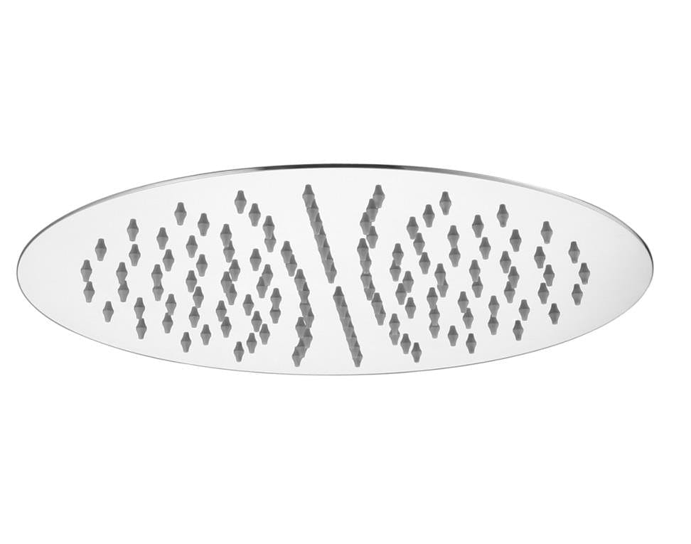 Aquarius Bathrooms Shower Head Aquarius RainLux 250MM Round Slim Shower Head Chrome AQRL2525CR