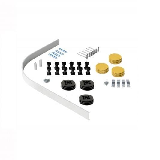 Aquarius Bathrooms Shower Tray Accessory Quadrant up to 1400 x 1000mm Aquarius Vital Riser Leg and Panel Pack for Vital Shower Trays