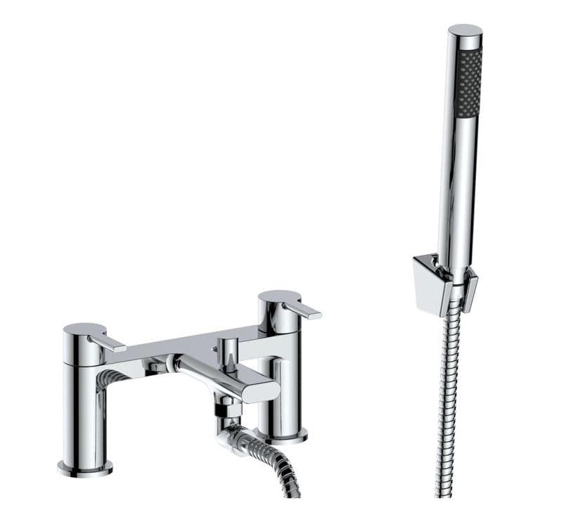 Aquarius Bathrooms Bath Shower Mixer Chrome Aquarius Evolution Bath Shower Mixer Tap with Shower Kit