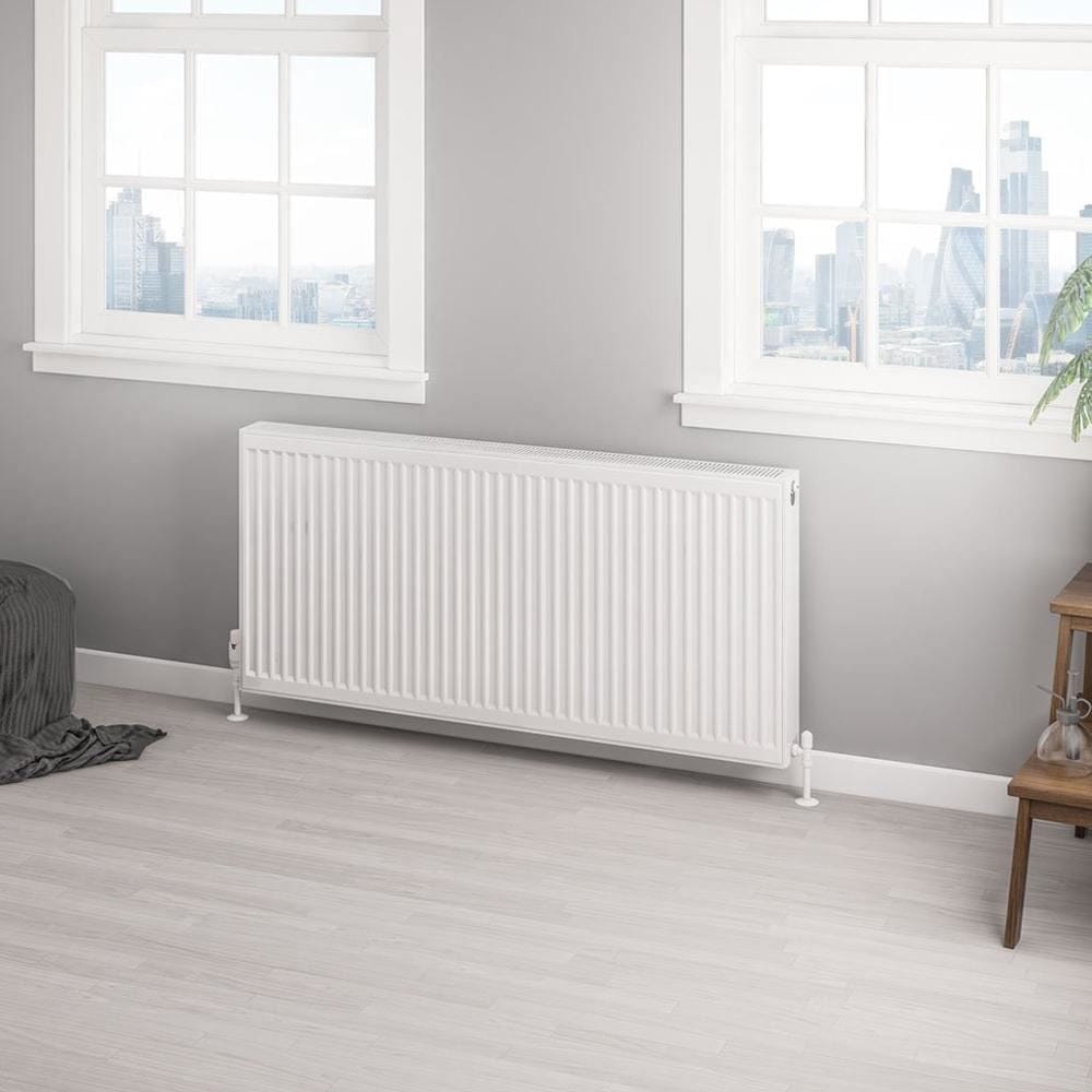 Aquarius Type 22 Compact Panel Radiator in Gloss White