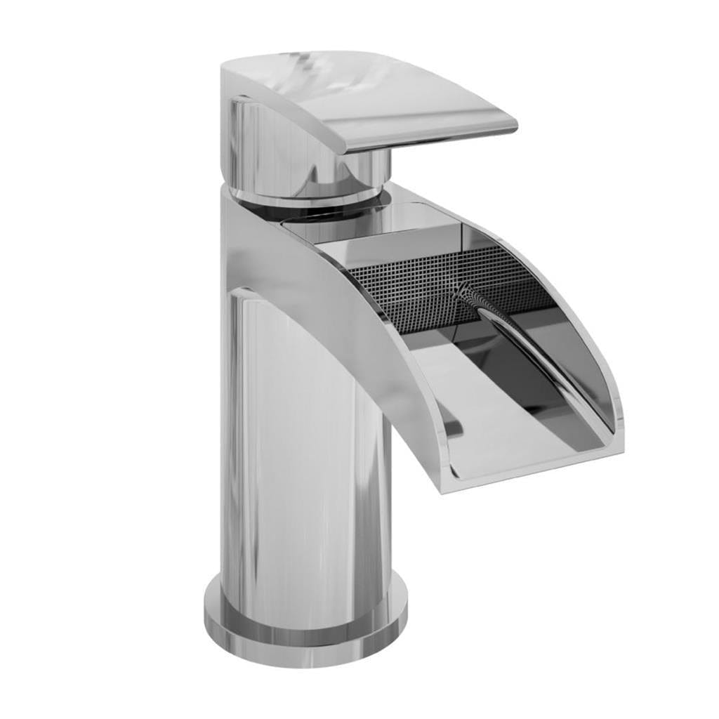 Aquarius Bathrooms Mono Basin Tap Chrome Aquarius Niagara Waterfall Mono Basin Mixer Tap with Waste