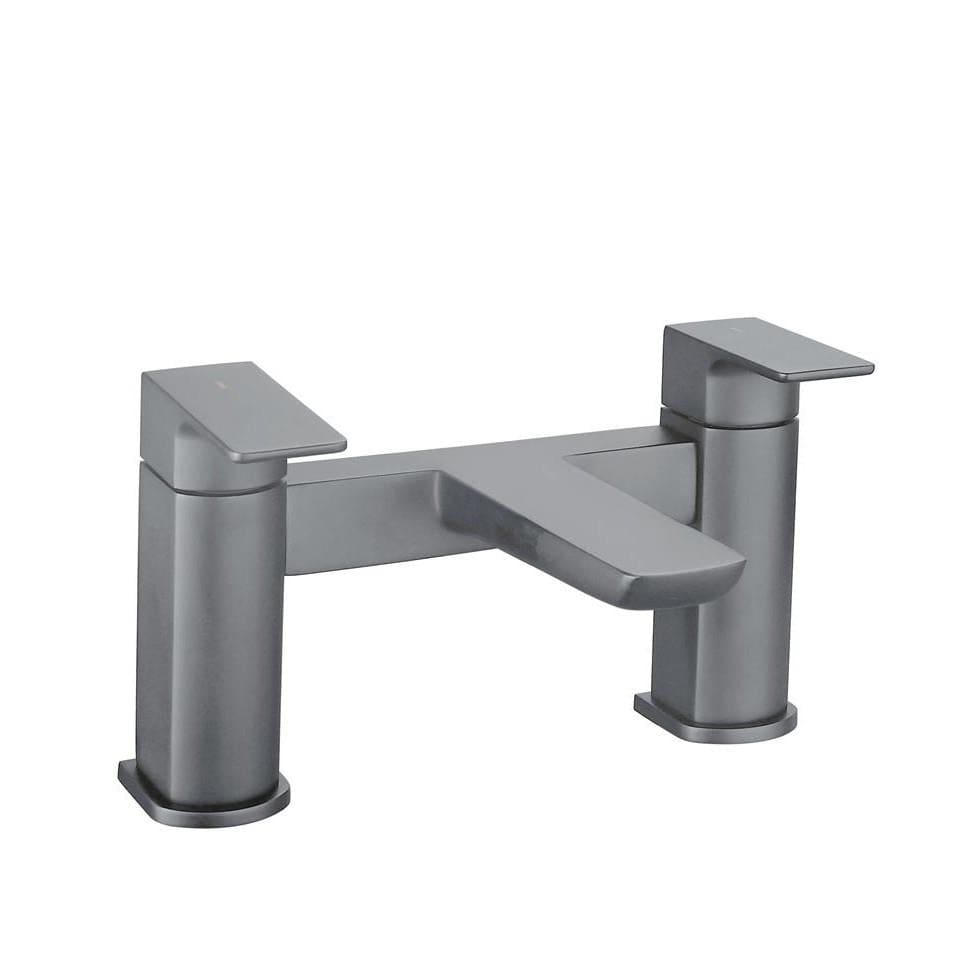 Aquarius Bathrooms Bath Mixer Gunmetal Grey Aquarius Hydro Bath Filler Tap