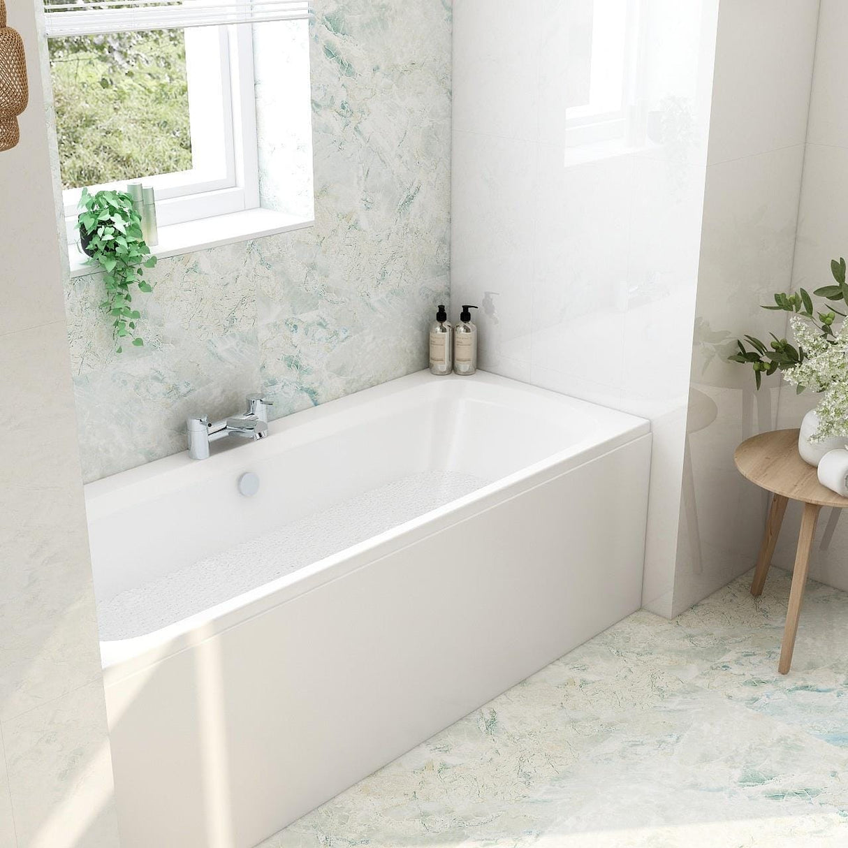 Aquarius Bathrooms Double Ended Bath Aquarius Agar Double Ended Standard Bath