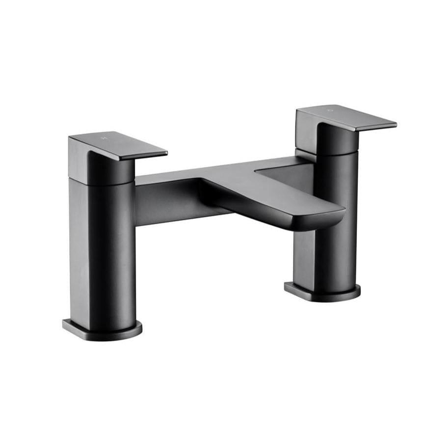 Aquarius Bathrooms Bath Mixer Matt Black Aquarius Hydro Bath Filler Tap