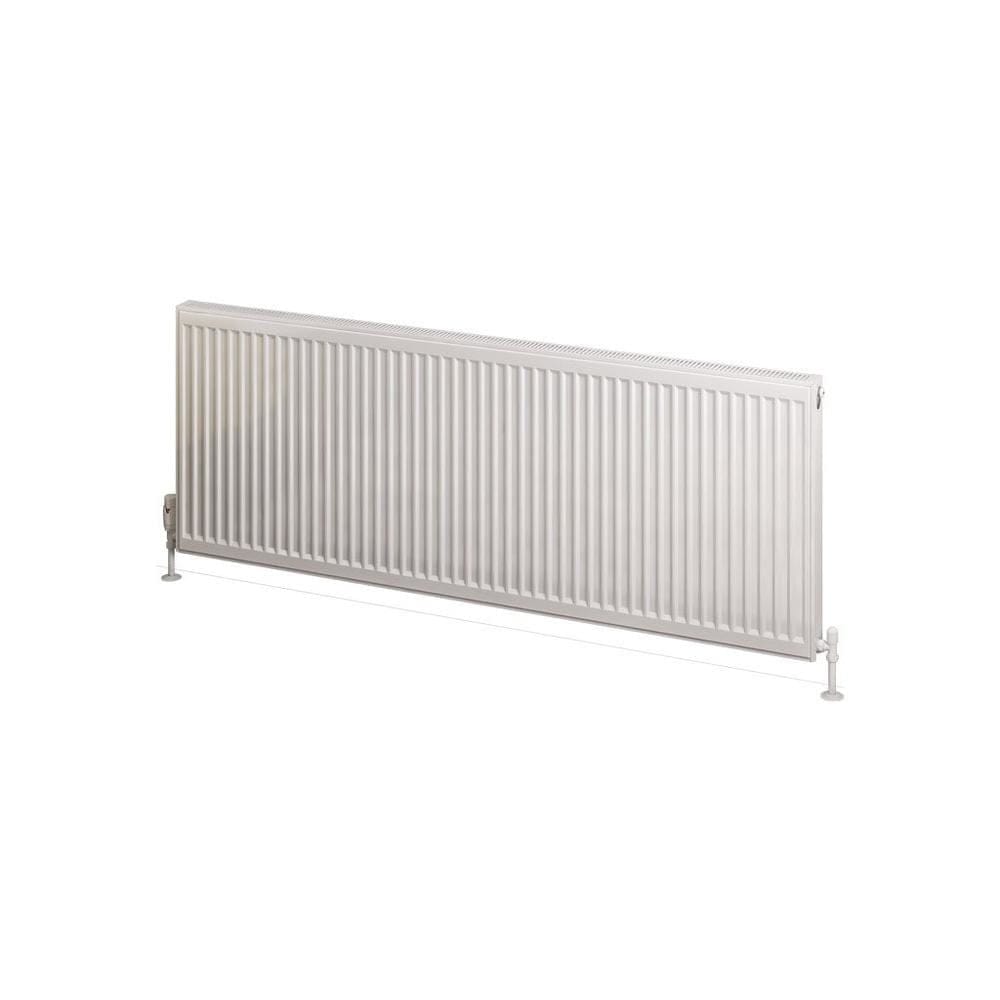 Aquarius Type 21 Compact Panel Radiator In Gloss White