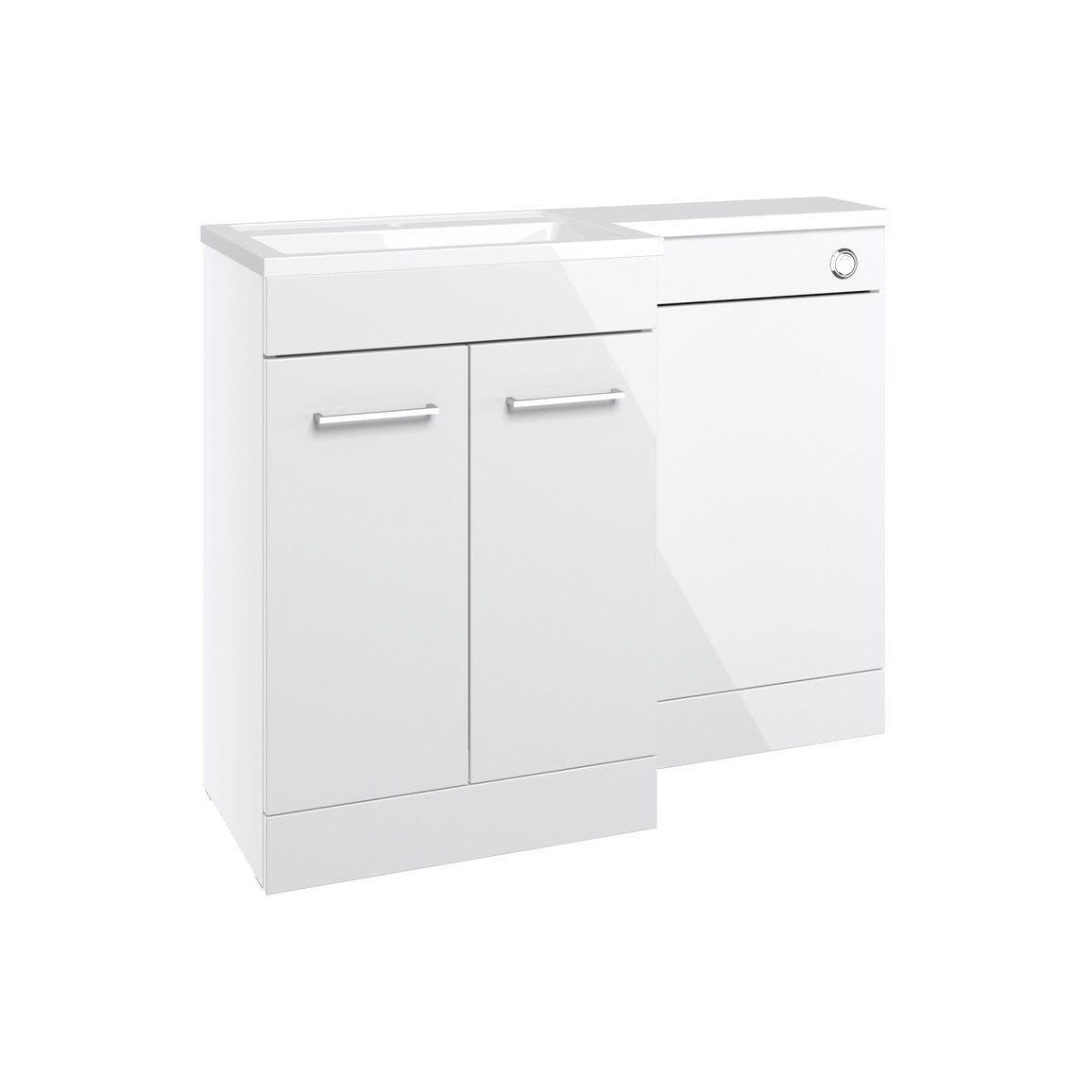 Aquarius Bathrooms Vanity Unit Suite Aquarius Urbano Premium 1000mm Vanity Unit Suite (with Back to Wall Toilet)