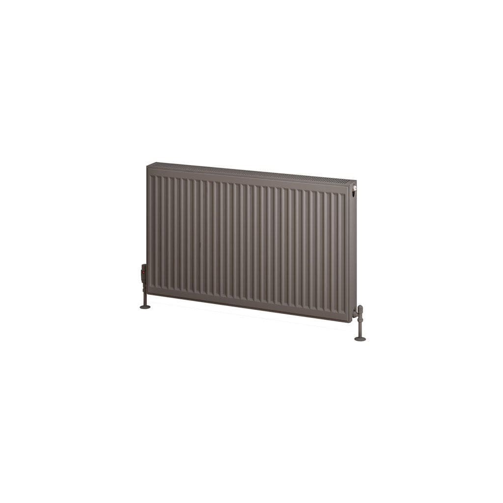 Aquarius Bathrooms Bathroom Heating Aquarius Type 22 Compact Panel Radiator in Matt Anthracite