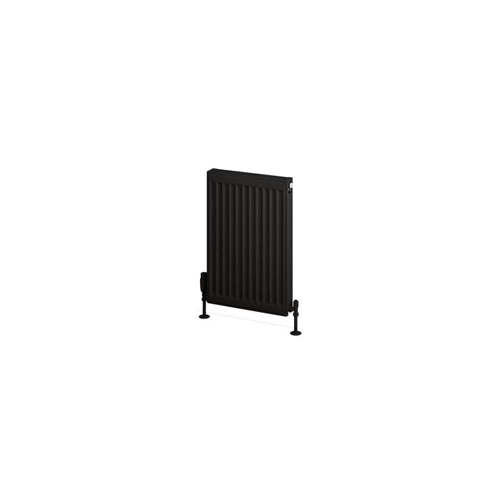 Aquarius Bathrooms Bathroom Heating Aquarius Type 11 Compact Panel Radiator In Matt Black