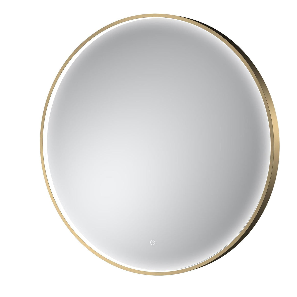 Aquarius Bathrooms Illuminated Mirror Aquarius Lumine Inset Framed LED Touch Sensor Round Mirror