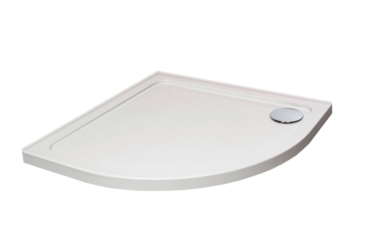 Aquarius Bathrooms Quadrant Shower Tray Aquarius Urbano Quadrant Stone Resin Shower Tray with 2 Upstands
