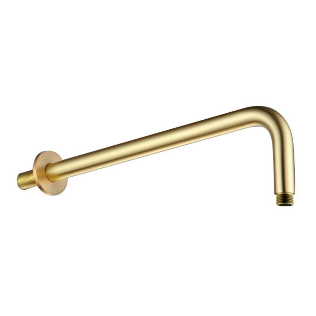 Aquarius RainLux Round 2 Outlet Shower Set with Shower Head and Single Function Handset