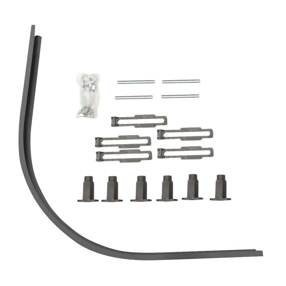 Aquarius Bathrooms Riser Kit Quadrant upto 900mm Aquarius Urbano Riser Leg Kit for 45mm Grey Slate Stone Resin Trays
