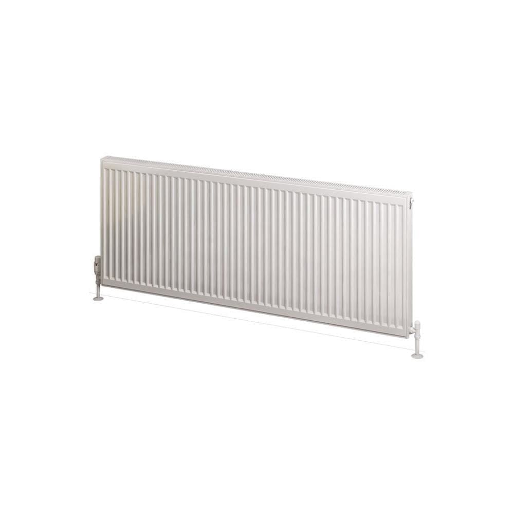 Aquarius Type 21 Compact Panel Radiator In Gloss White