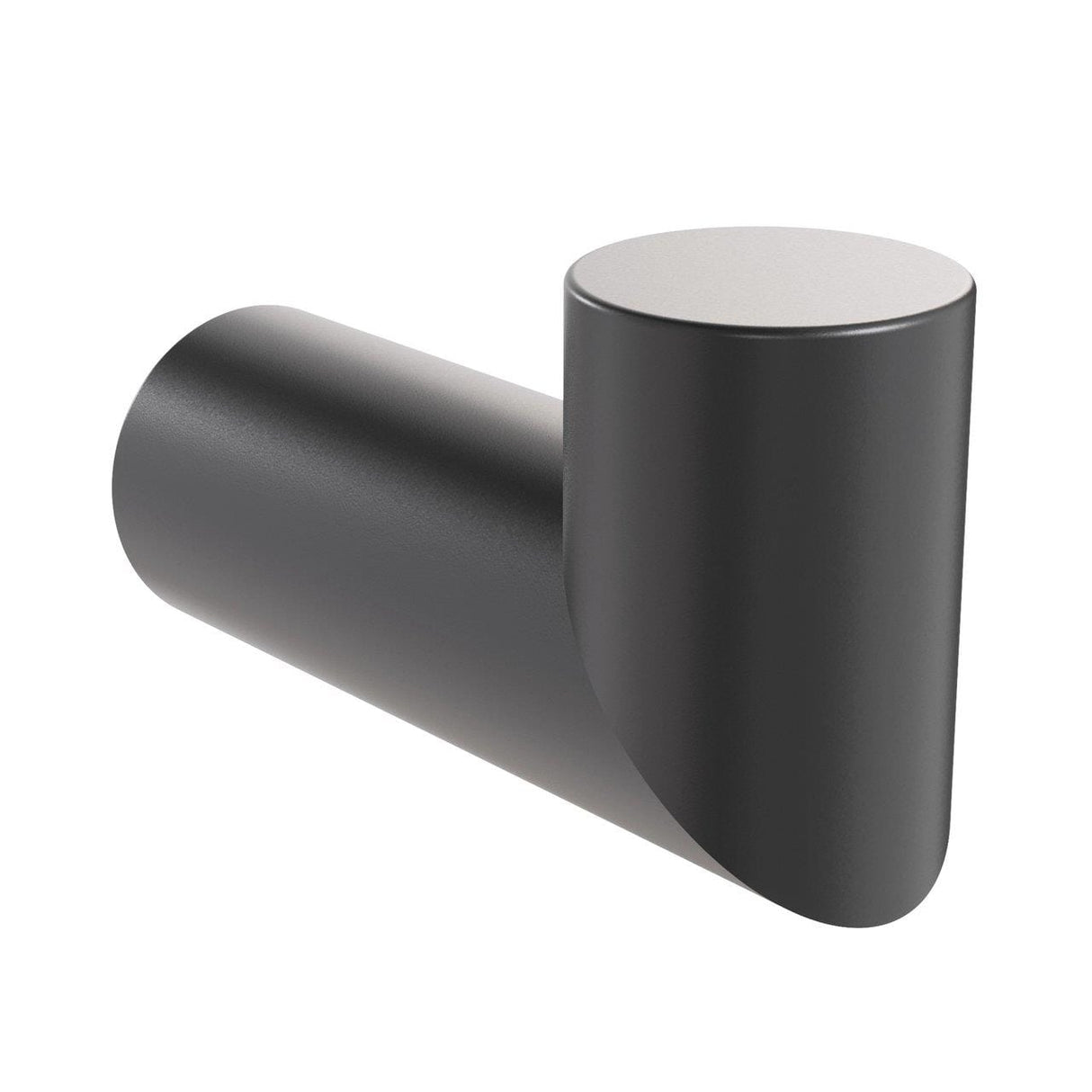 Aquarius Bathrooms Robe Hook Matt Black Aquarius Mio Robe Hook
