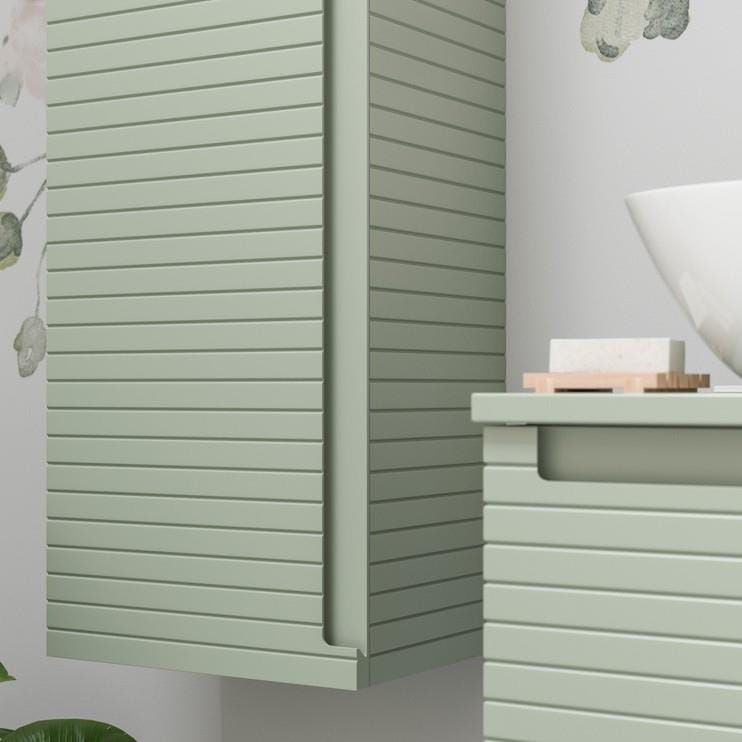 Aquarius Bathrooms Wall Mounted Vanity Unit Aquarius Contour 810mm Wall Mounted One Drawer Vanity Unit with Worktop