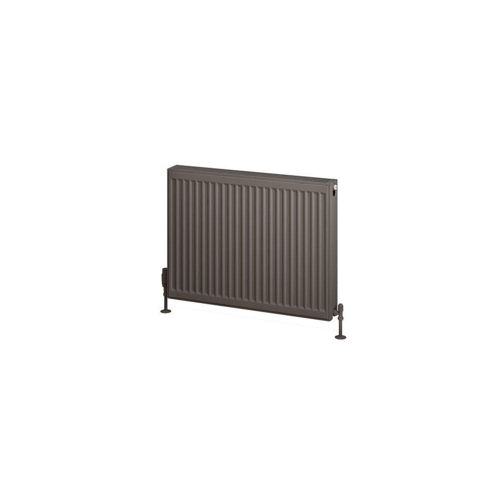 Aquarius Bathrooms Bathroom Heating Aquarius Type 22 Compact Panel Radiator in Matt Anthracite