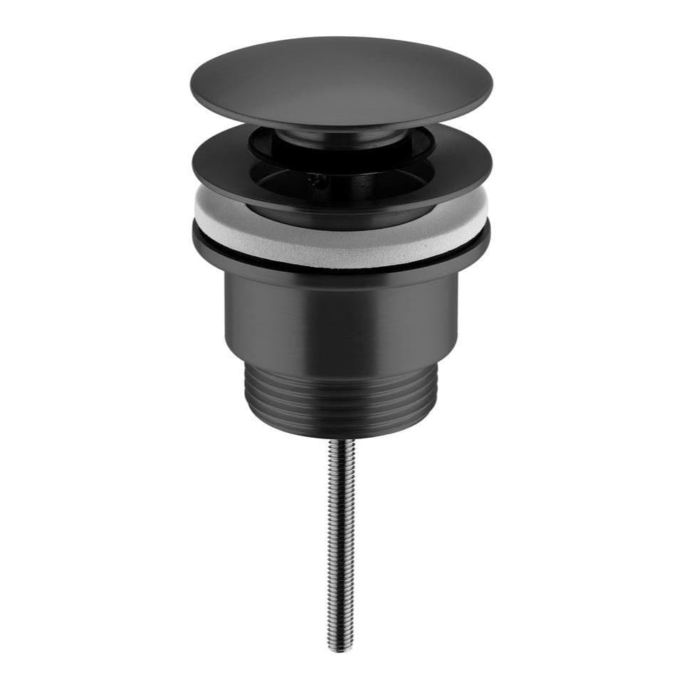 Aquarius Bathrooms Basin Waste Gunmetal Grey Aquarius FT Universal Click Clack Basin Waste