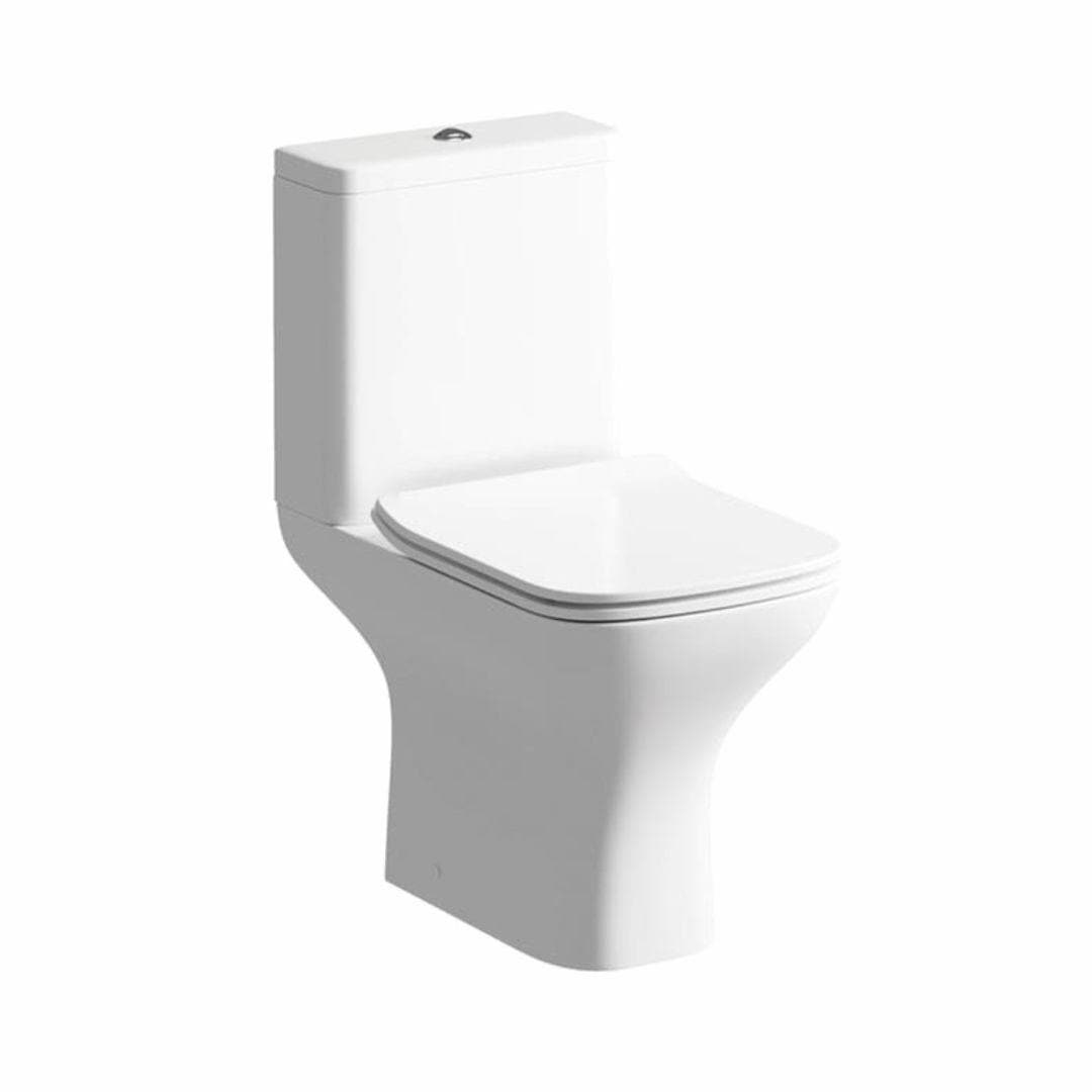 Aquarius Vanity Unit Aquarius Sophie 605mm Wall Hung Vanity Unit, Close Coupled Toilet, Tap and Fittings Bundle