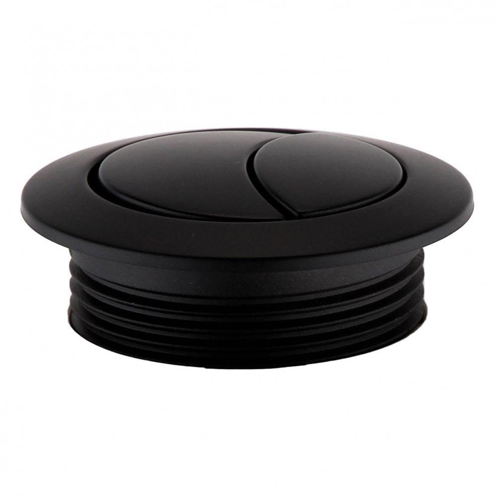 Aquarius Bathrooms Aquarius K-Series Toilet Cistern Button in Matt Black