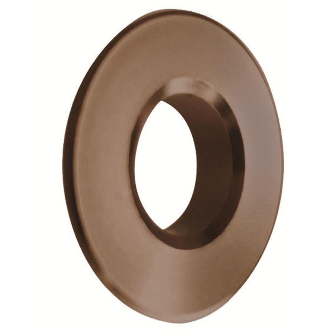 Aquarius Bathrooms Overflow Cover Brushed Bronze Aquarius FT Basin Overflow Cover