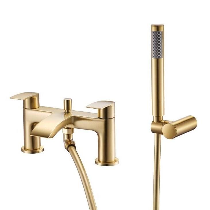 Aquarius Bathrooms Bath Shower Mixer Aquarius Arc Bath Shower Mixer Tap with Shower Kit